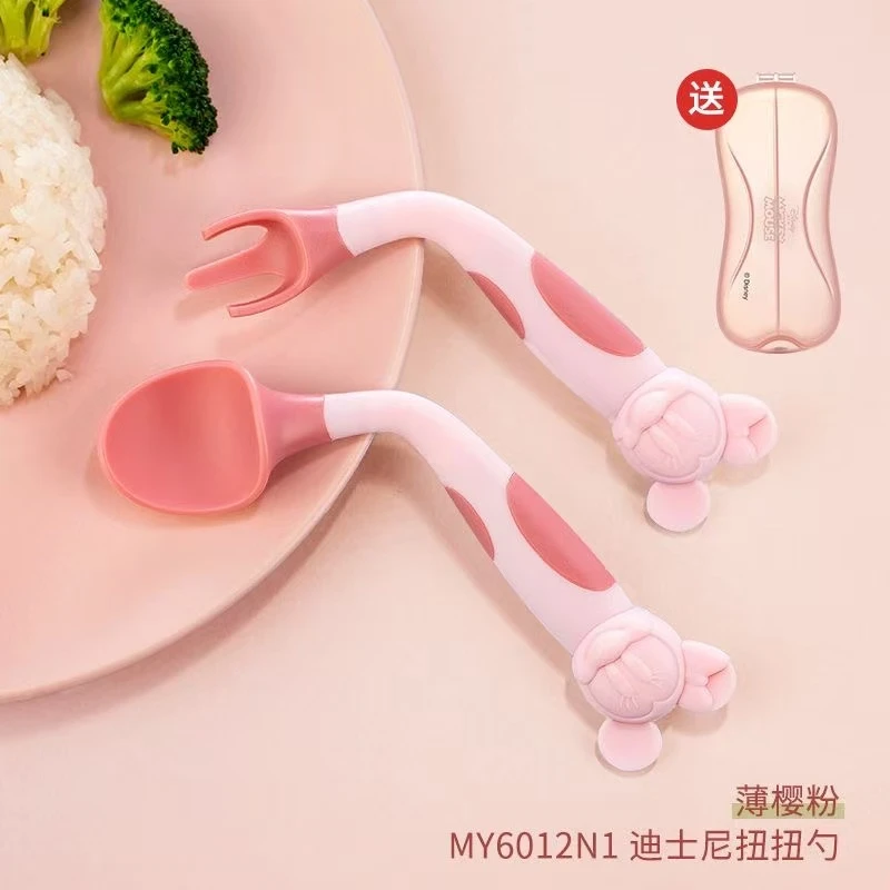 扭扭勺婴幼儿辅食勺学吃饭训练自主进食