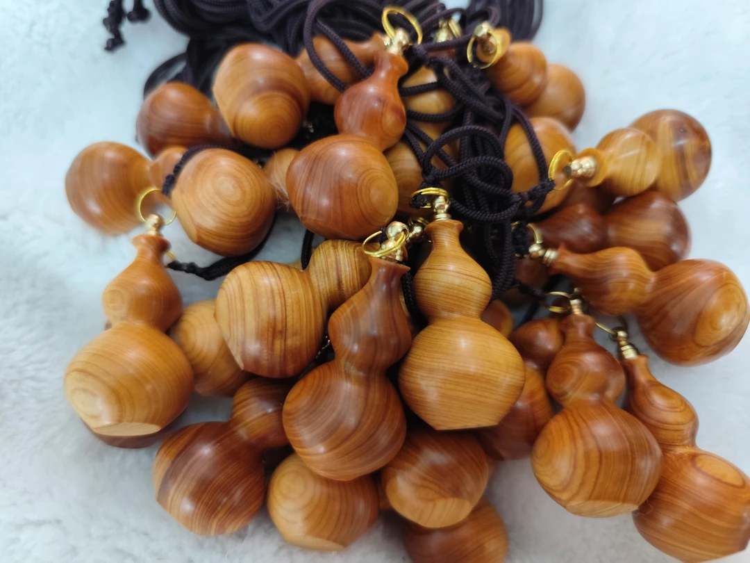 太行崖柏葫芦吊坠配饰