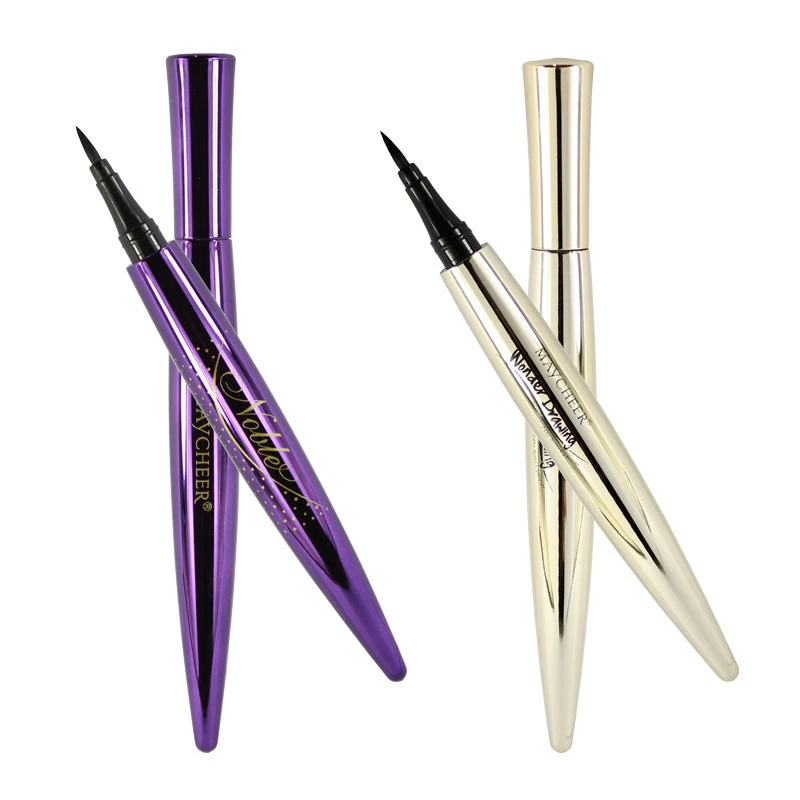 MAYCHEER植物眼线笔防水紫色金色