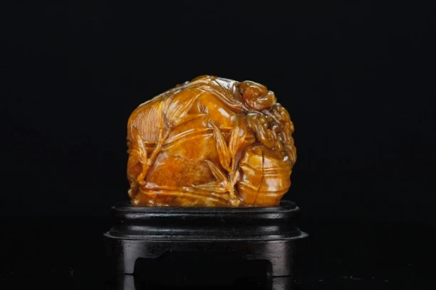 田黄小精品文玩摆件