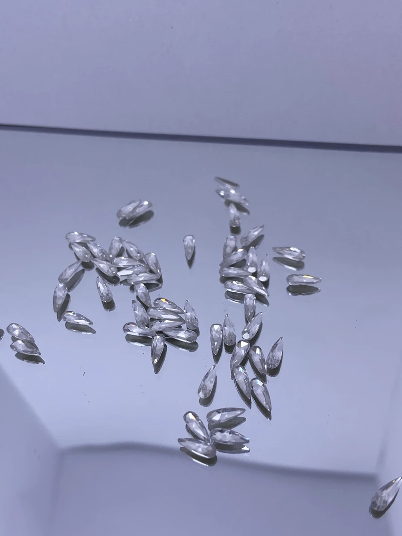 2.14白色香槟色珠珠美甲钻超闪系列各种美甲用珠珠迷你奢华