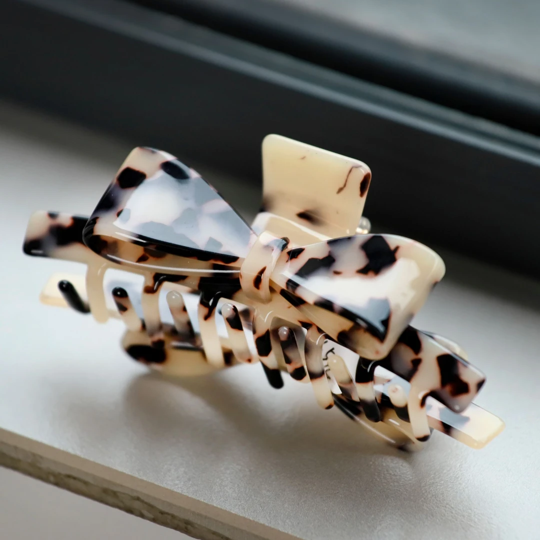 韩版气质高端醋酸发饰网红