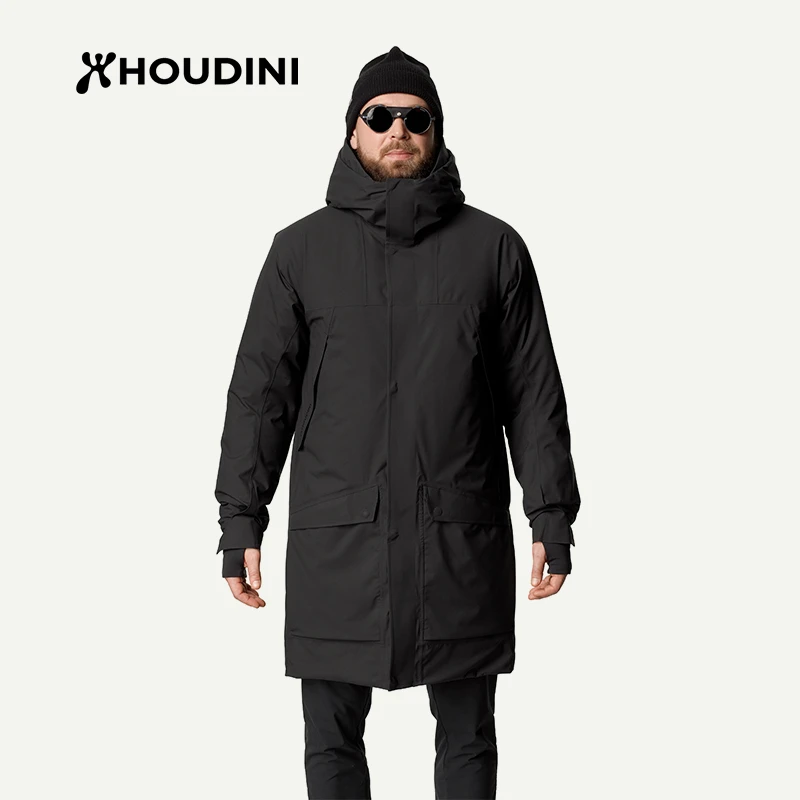 HOUDINI/胡丁尼Fall in Parka立秋男款带帽保暖棉服大衣248514