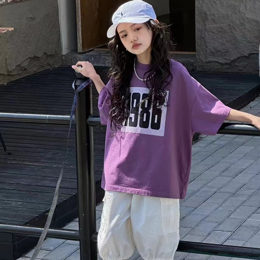 女童短袖夏季宽松休闲