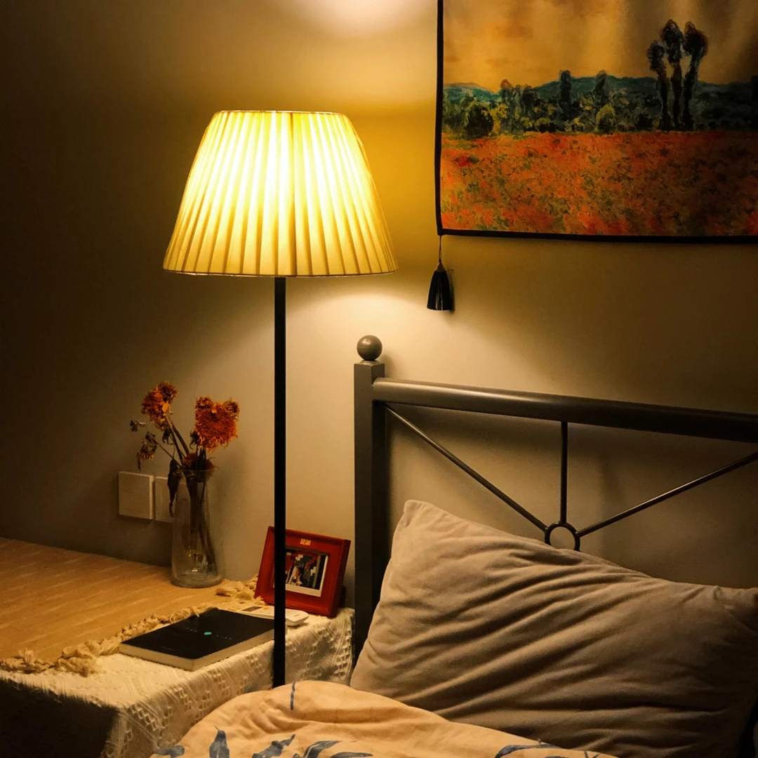 【柚苏专属】落地台灯外壳材料diy落地灯ins风轻奢冷光美式时尚主播