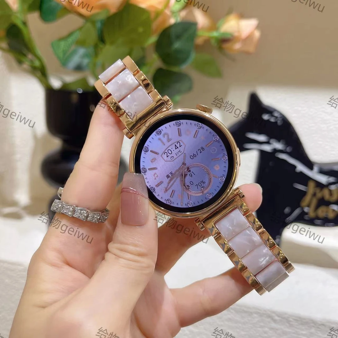 2024新款女士智能手表健康蓝牙通话语音助手运动腕表NFC门禁支付z