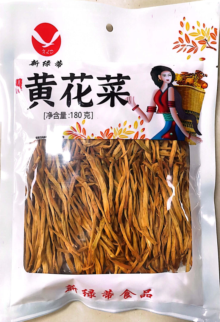 新绿蒂黄花180克凉拌三鲜完美搭档