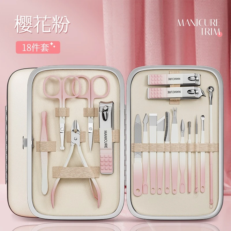 德国指甲刀套装家用指甲钳指甲剪挖耳勺眉夹甲沟专用修脚刀具