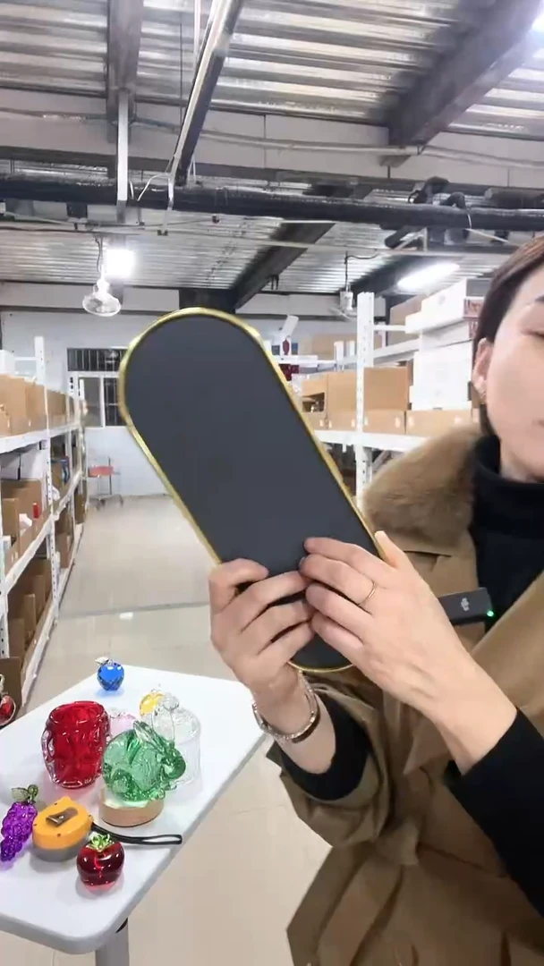 【闪购商品】镜面托盘30*12椭圆