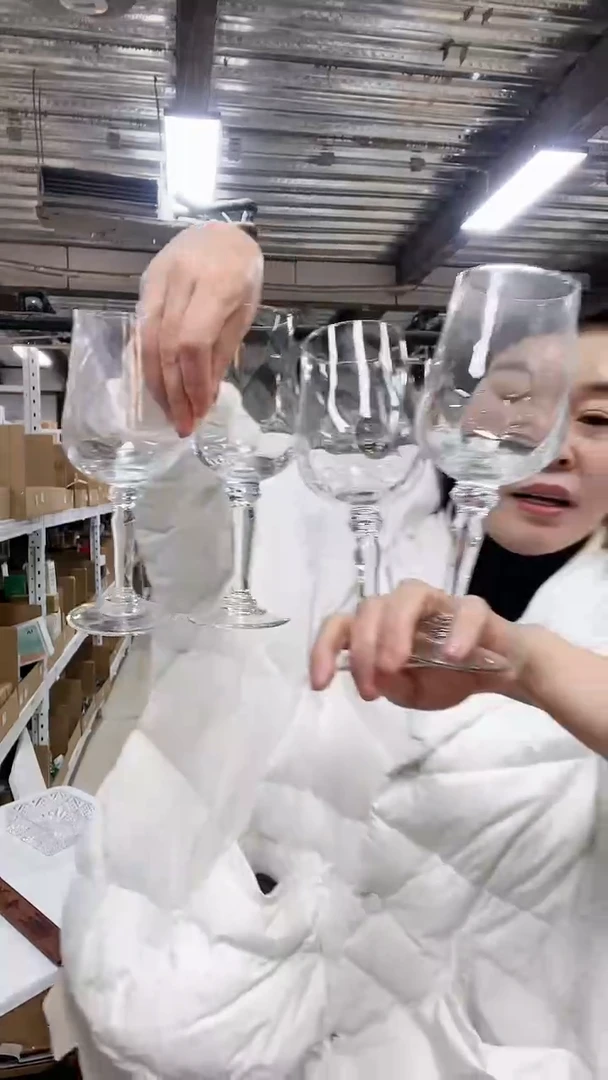 【闪购商品】宜家红酒杯-透明*4
