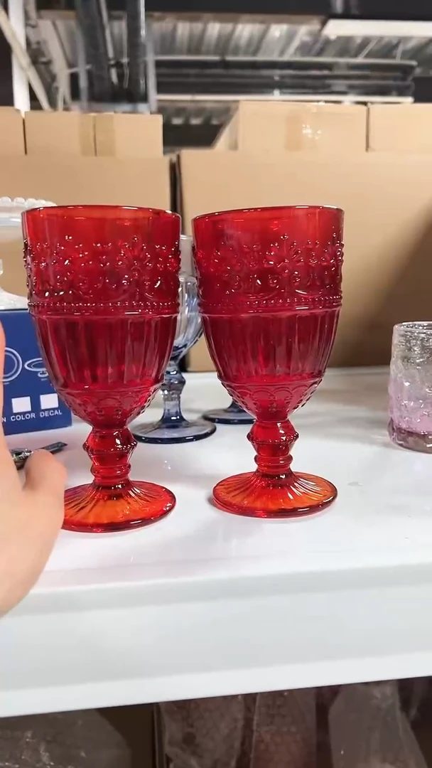 【闪购商品】兰花杯-红色*2