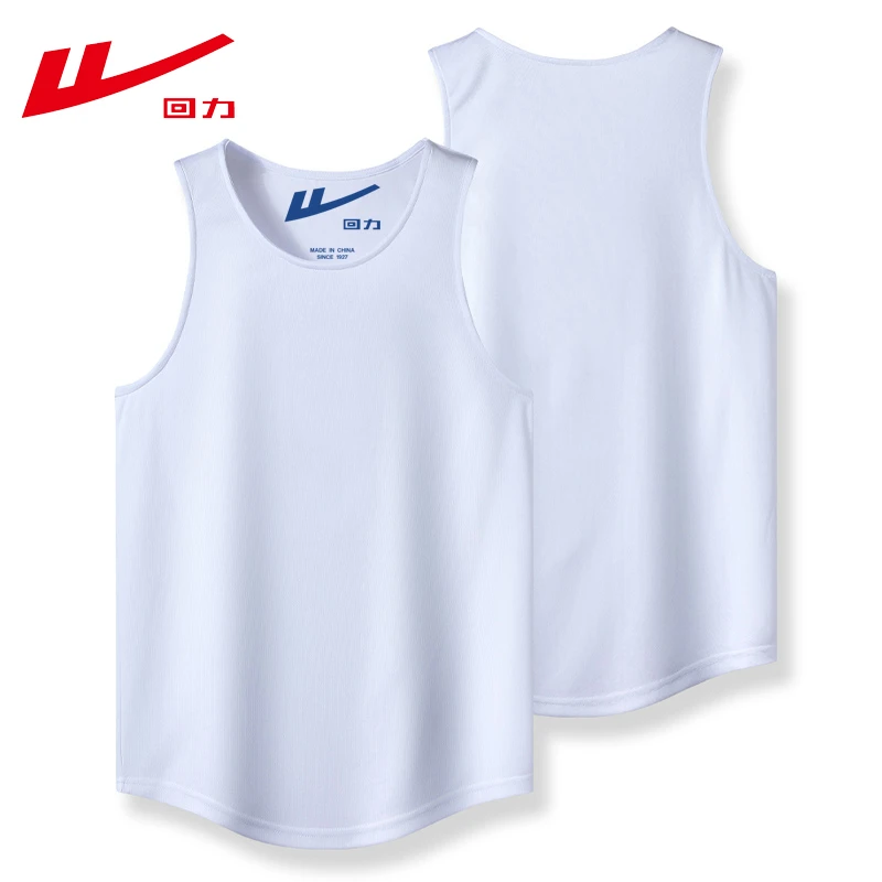 Warrior/回力男士夏季背心训练透气薄款速干健身跑步吸汗宽松弹力