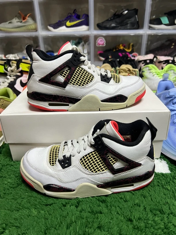 捡漏38码/aj4热熔岩休闲鞋/公价1172