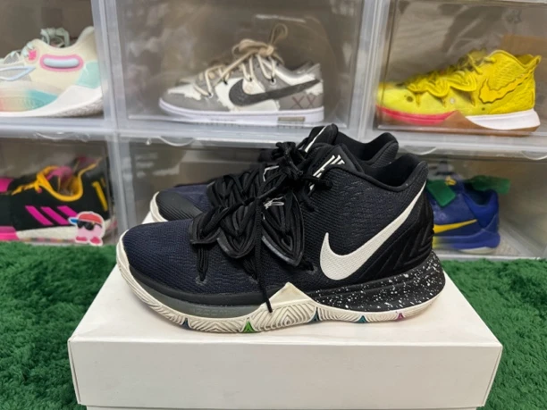 捡漏42码/欧文5黑白篮球鞋/公价1272