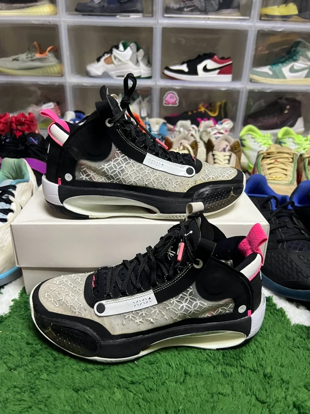 捡漏43码/aj34中国年篮球鞋/公价1474/左脚前掌换过气垫