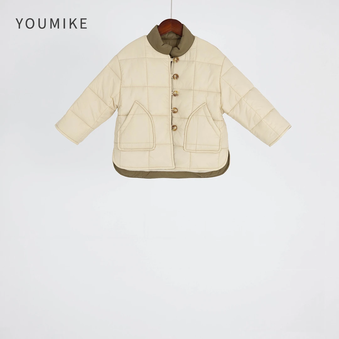 （柚米可）冬装加厚棉服外套 230803