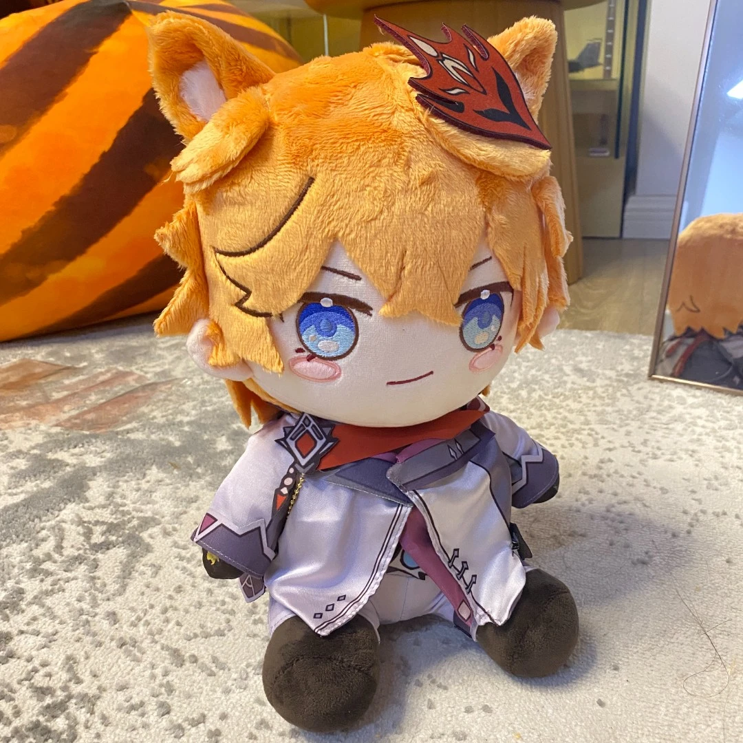 【原力赏】同人周边达达利亚坐姿棉花娃娃