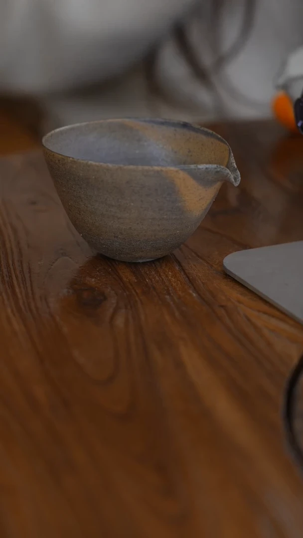 【闪购商品】陶瓷|S98柴烧公道杯