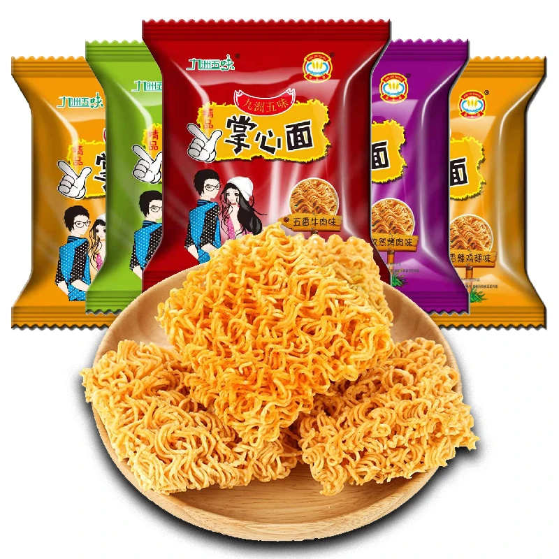 掌心脆干吃面方便面干脆面网红休闲解馋零食小吃办公室零食小零食
