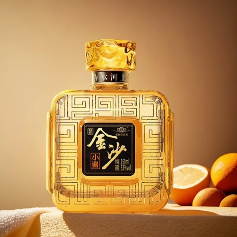 金沙【小酱酒150ml】贵州名酒酱香型白酒53度150ml小瓶装53度150ml