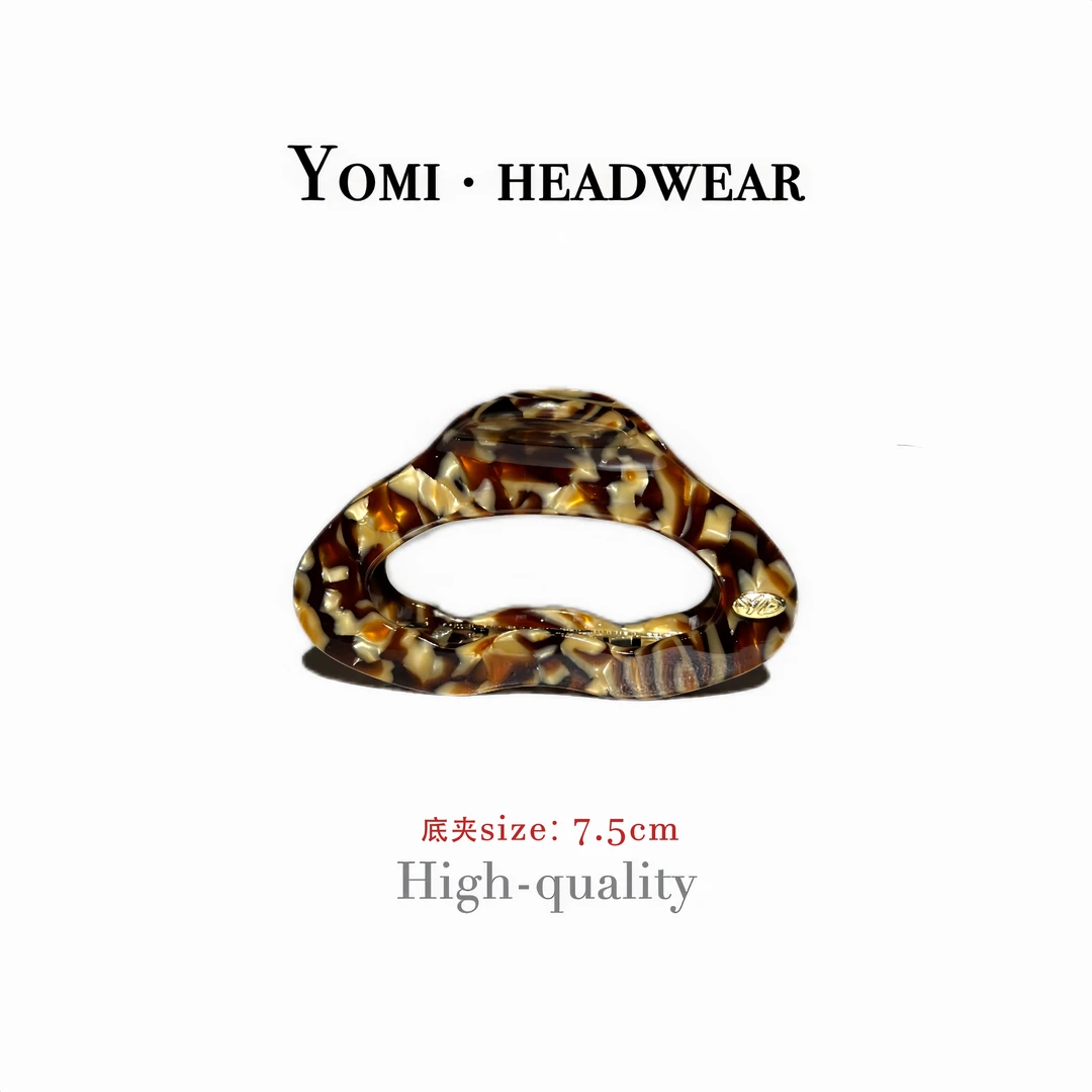 洋气新款鲨鱼夹发卡夹子醋酸云朵抓夹竖夹简约时尚网红头饰百搭