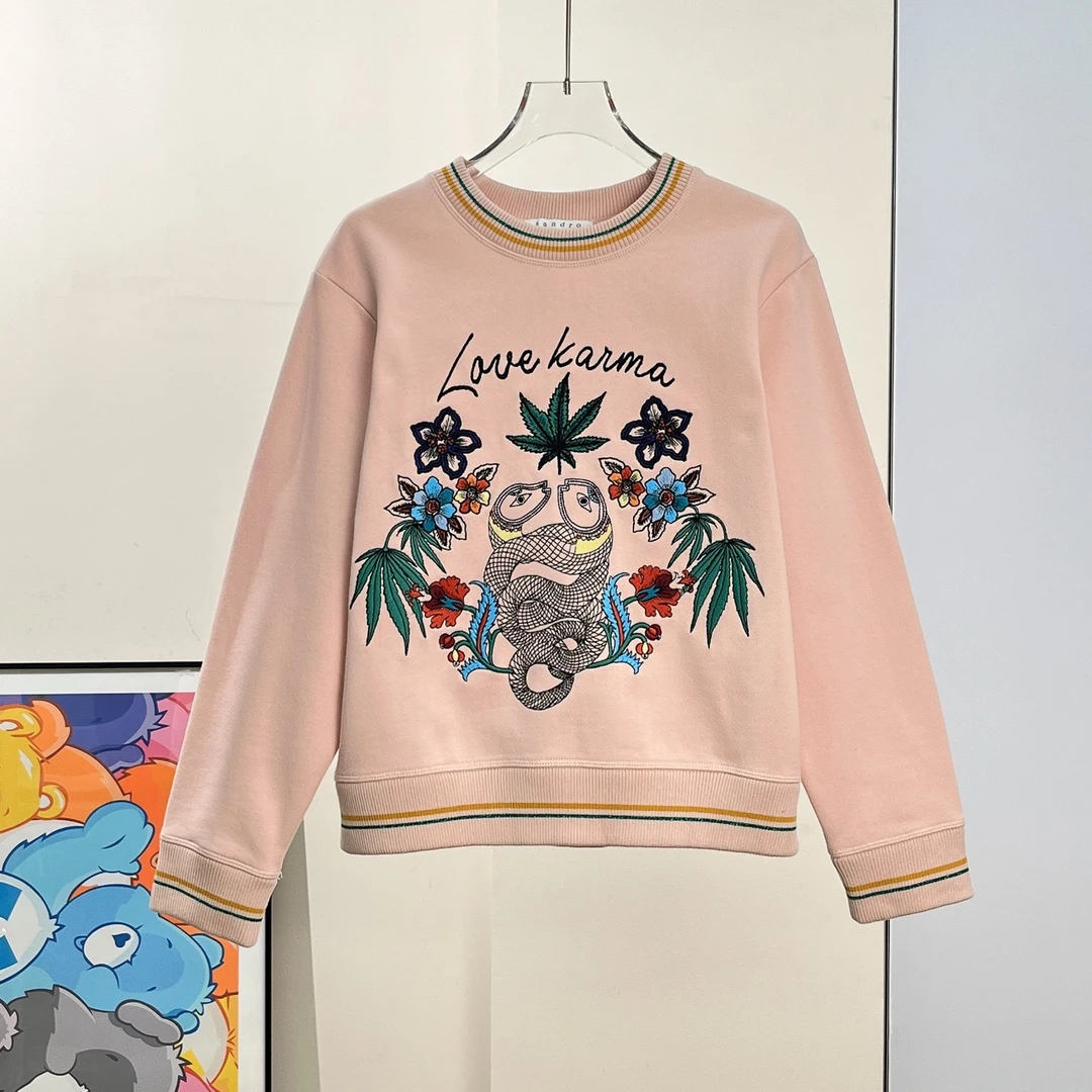 99新 安洁利 严选/Sandro套头卫衣/2码/成色99/Xspz4598