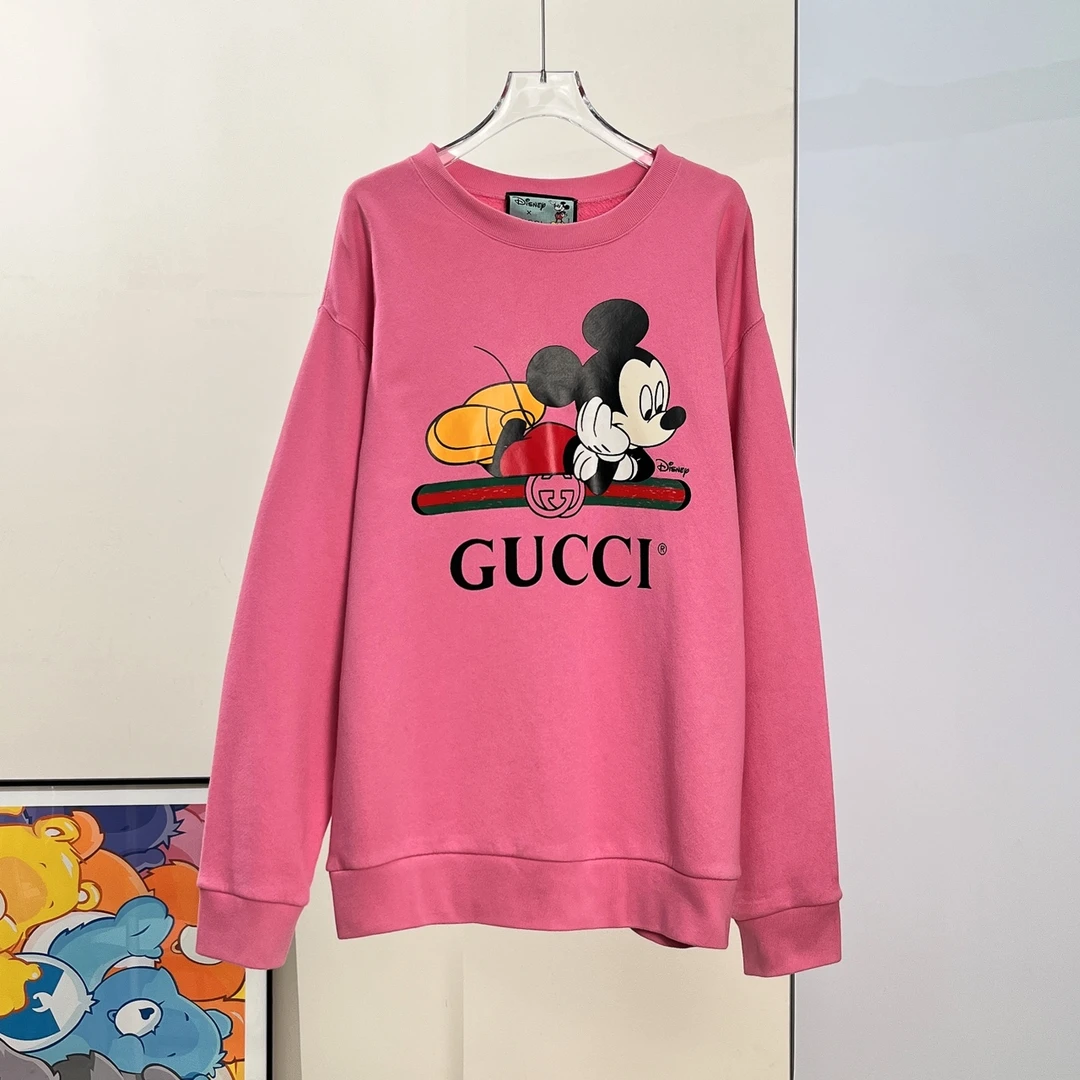 95新 安洁利 严选/ Gucci联名迪士尼套头卫衣/M码/成色/Xsp23093