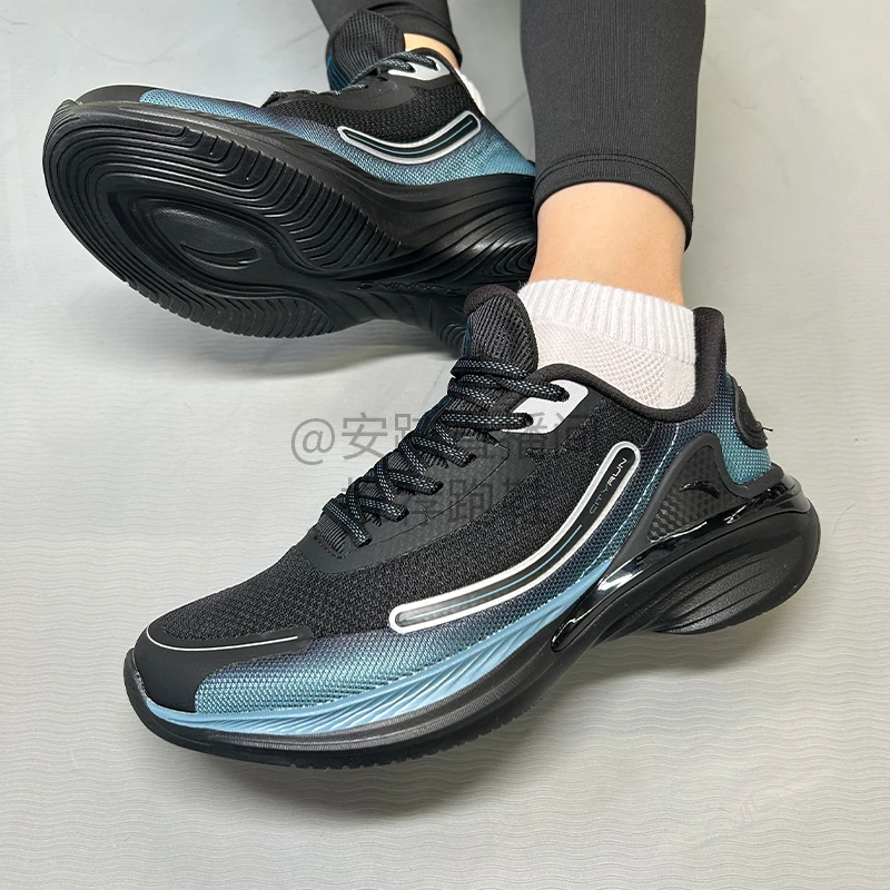 安踏city专业跑鞋男鞋女鞋Y网面轻便透气减震通勤耐脏人生慢跑鞋