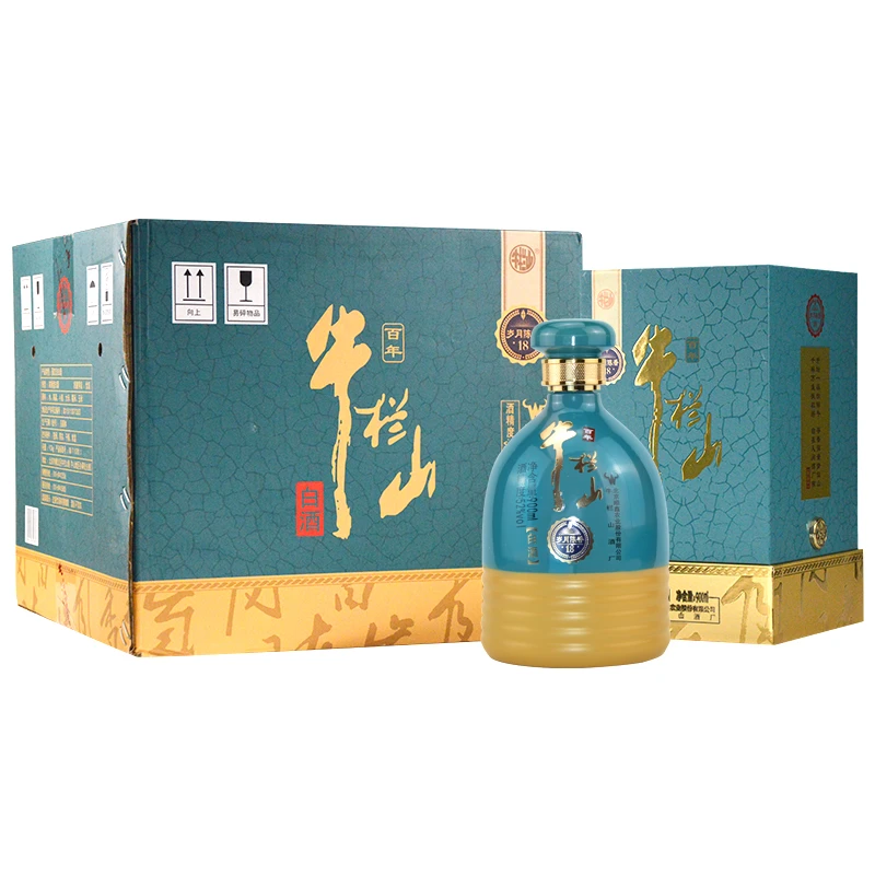 牛栏山百年 52度岁月陈香 浓香型白酒 年货送礼52度900ML