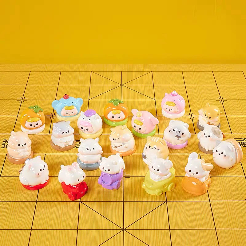 新品 萌象棋 迷你盲袋潮玩盲盒