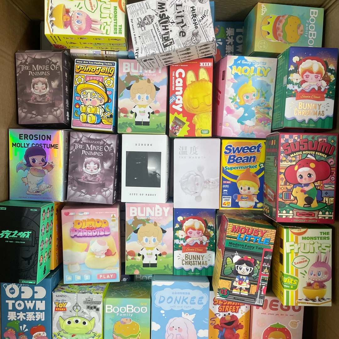 全新未拆正版泡泡家潮玩盲盒及周边盲盒可许愿有概率获得摆件玩具