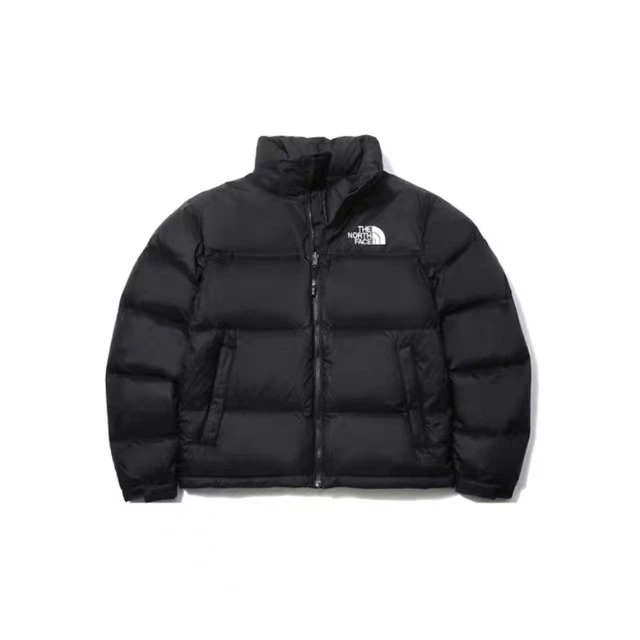 北面THE NORTH FACE 1996系列拼色保暖连帽羽绒服 男女同款