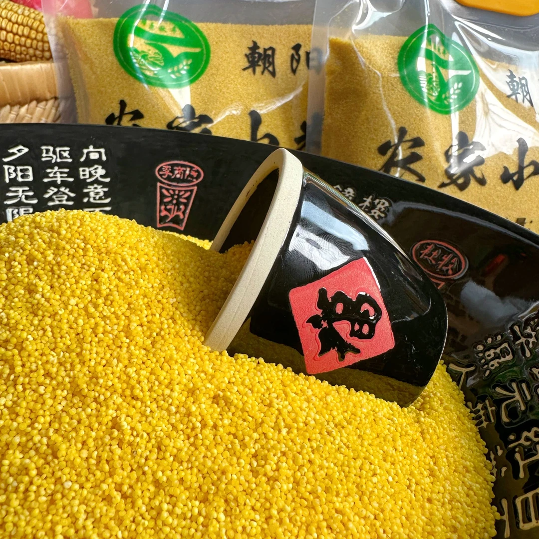 【绿原秋丰】朝阳农家小米小黄米新黄小米正宗黄小米杂粮2.5kg*1袋