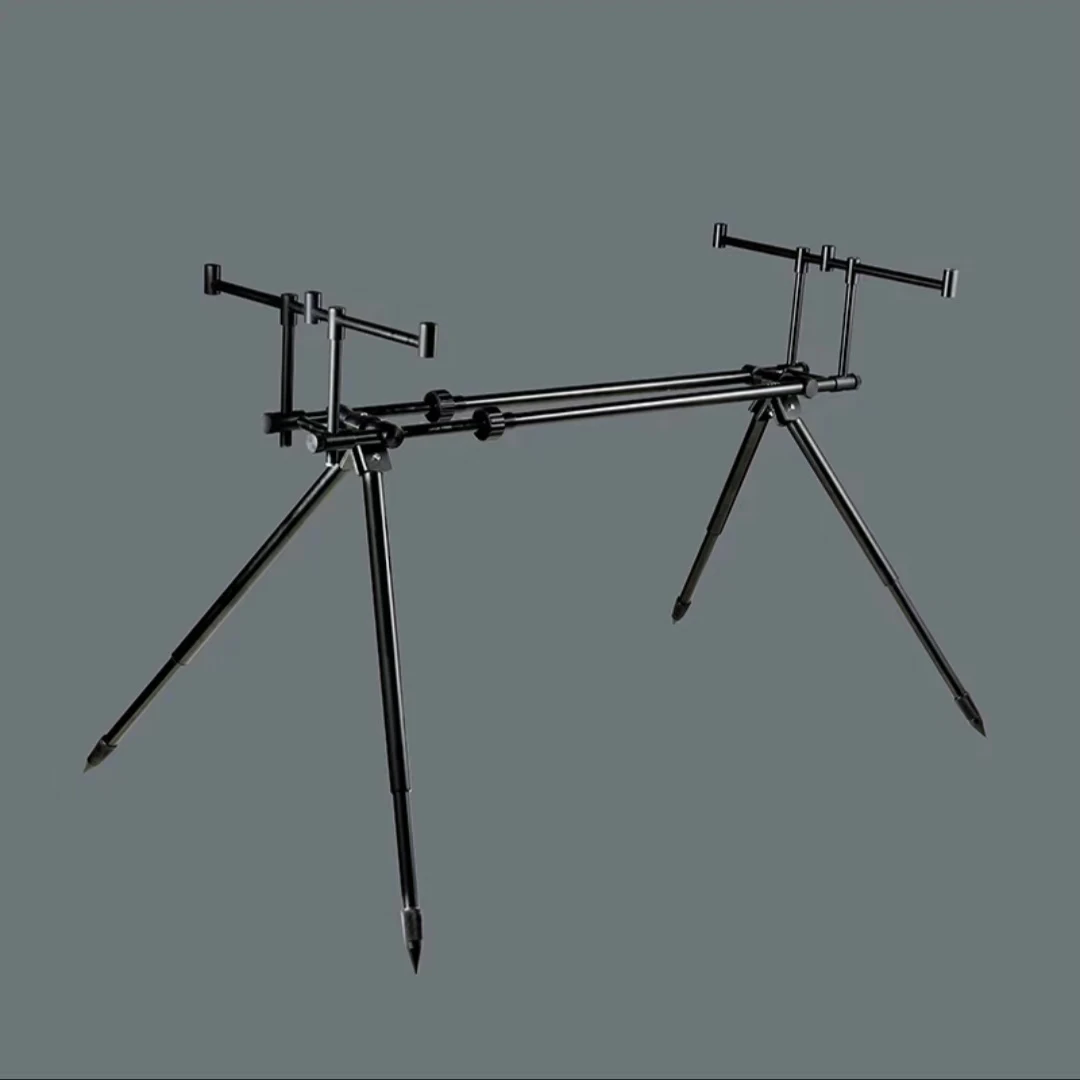 TNT欧式鲤钓 全地形库钓铝合金钓鱼伸缩支架