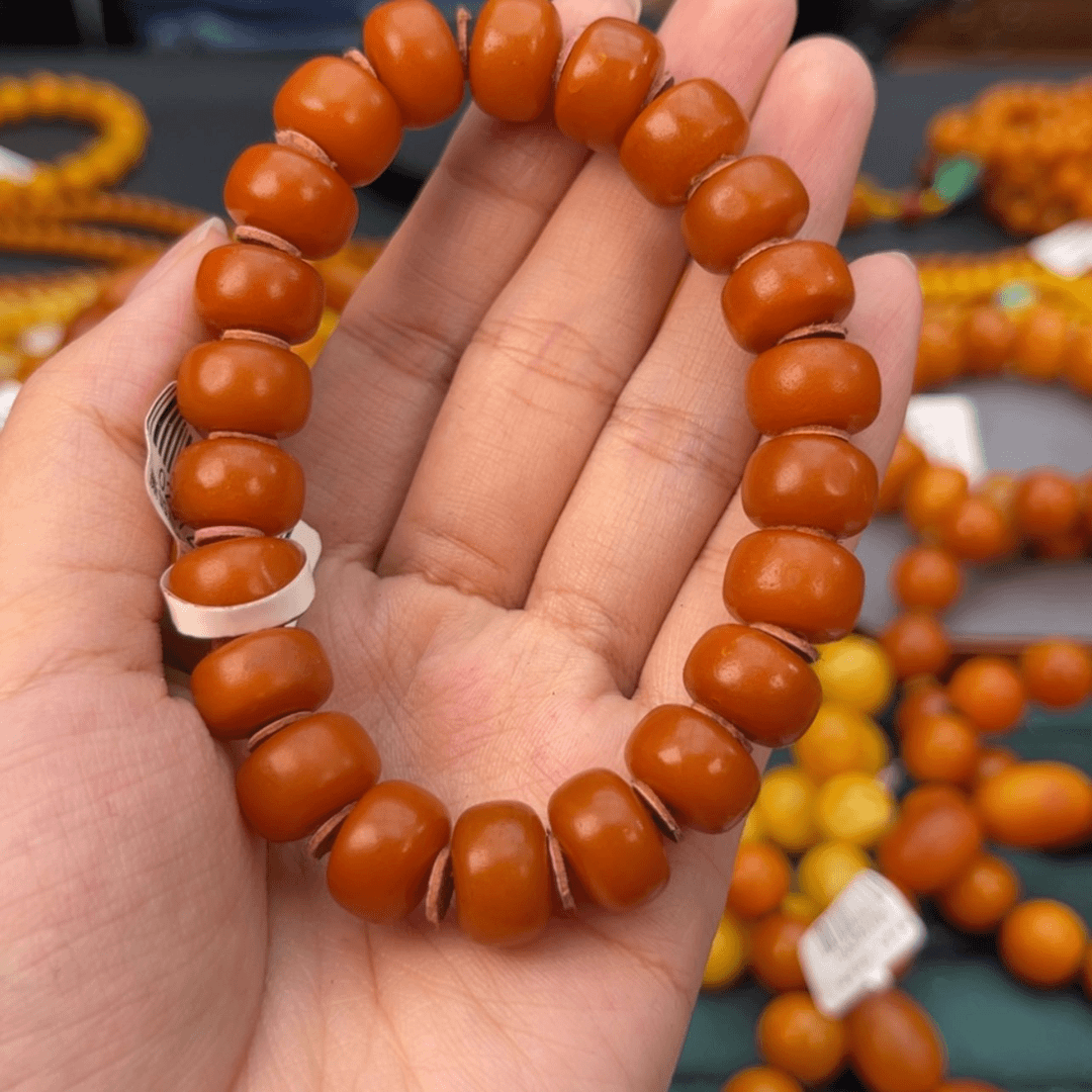 【闪购商品】琥珀手链未镶嵌