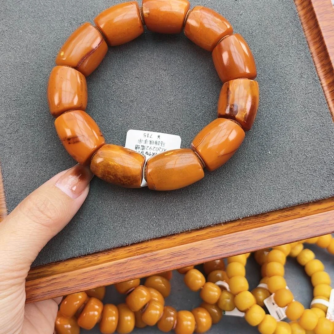 琥珀手链未镶嵌17 m马蹄