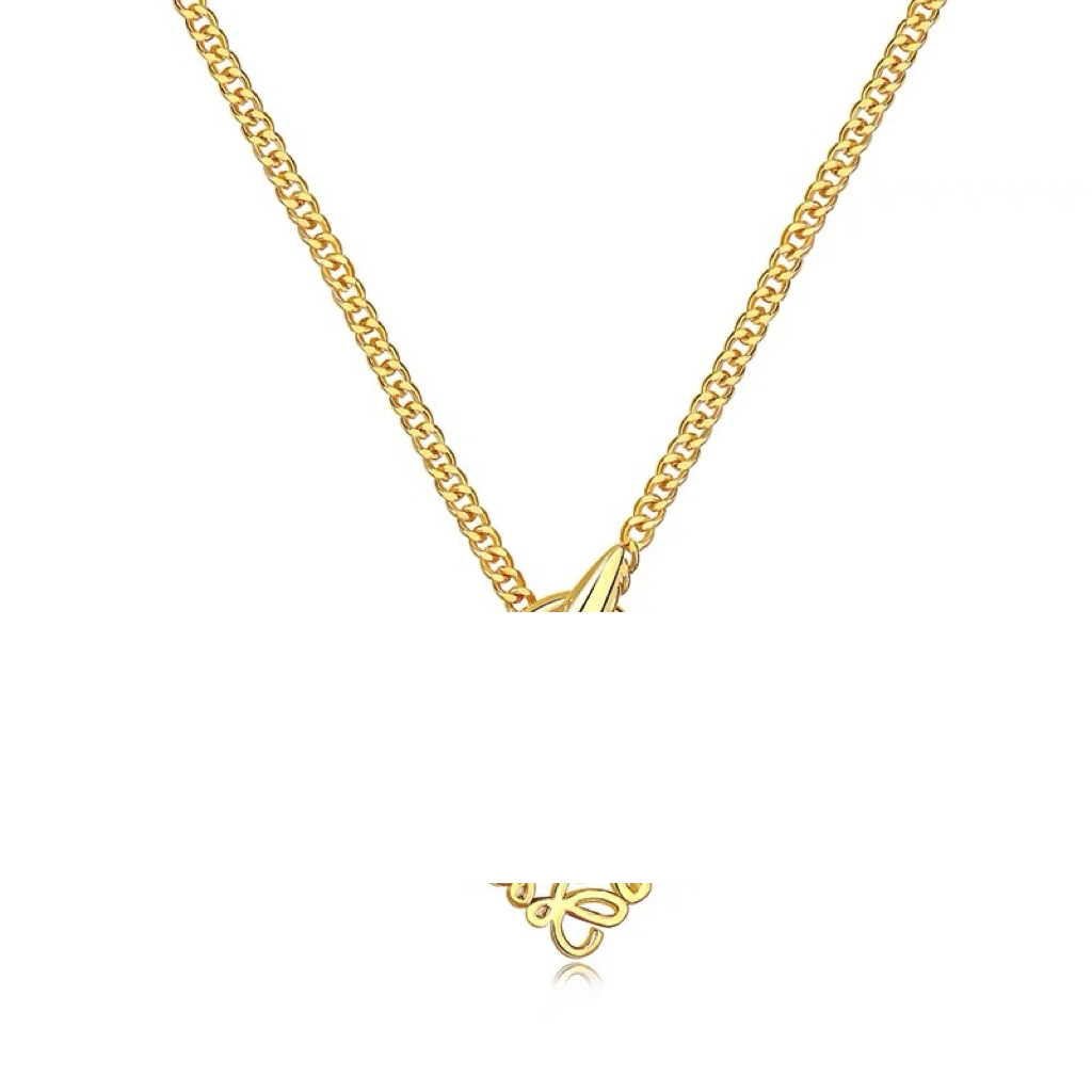 铜合金项链 6798-月饼光版