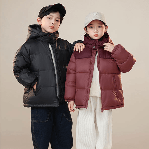 秋冬正品白鸭绒新款轻薄小童羽绒服男女款冬季中大童加厚外套冬装