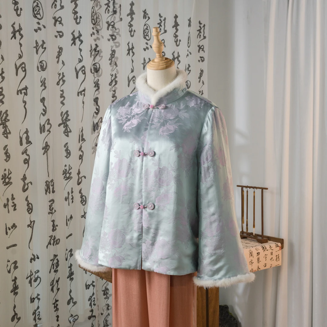 【云度D】新中式国风复古外套国潮风中国风棉服中国风新款