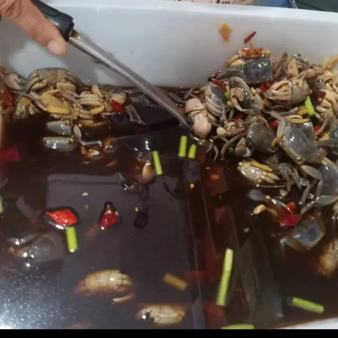 2025款醉蟹醉发财蟹 毛蟹鲜活生呛腌制开罐即食特产名菜500g/罐