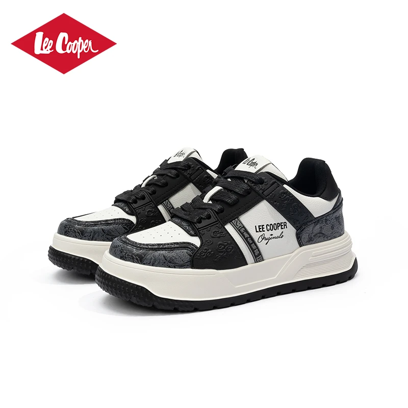 LEE COOPER男鞋悟空系列低帮厚底增高板鞋运动休闲百搭复古鞋子