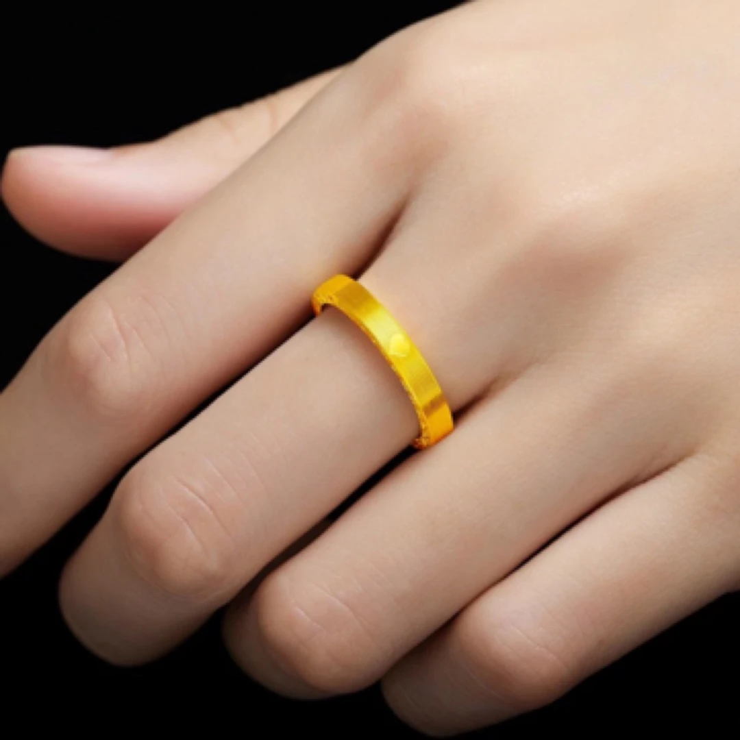 合金戒指 合金材质 年轮戒指