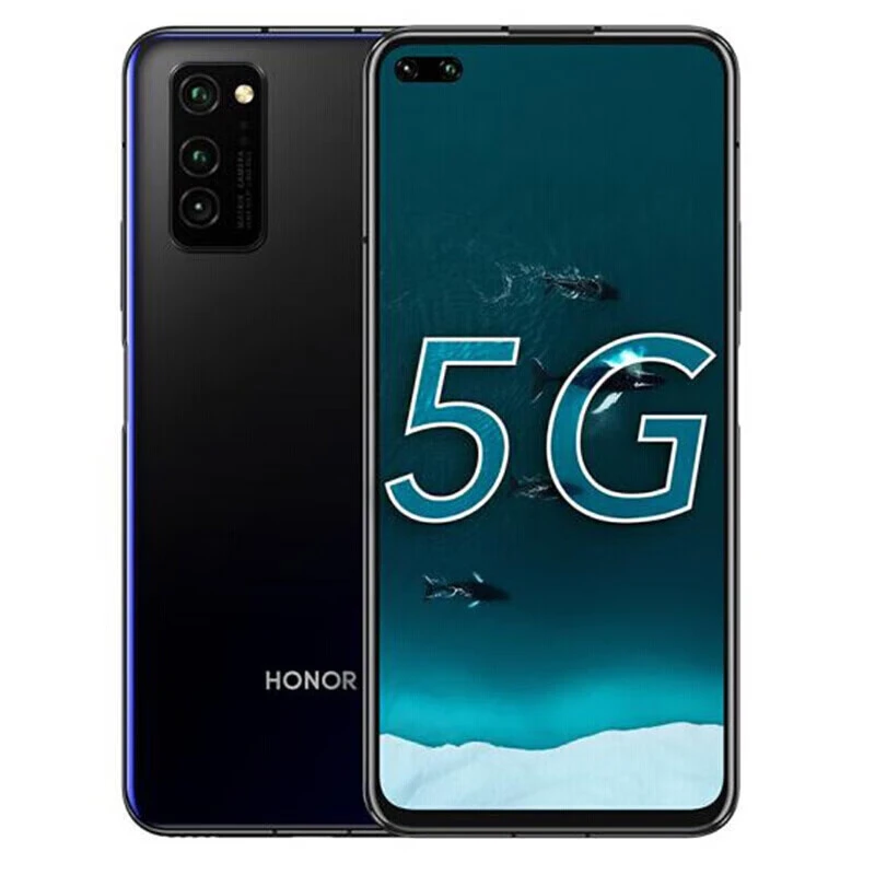 荣耀V30麒麟990通5G拍照双卡黑色游戏手机6.57英寸大屏