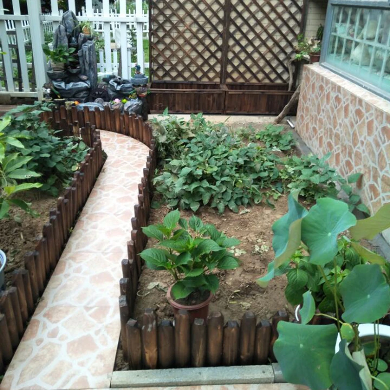 广世林广世林  半圆插片篱笆  菜园阳台装饰