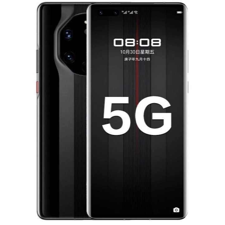 95新 Huawei/华为 华为Mate 40 RS保时捷设计陶瓷黑8+256G