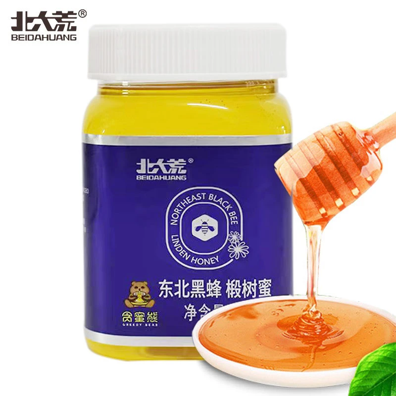 北大荒优选椴树蜜福利500g纯蜂蜜自然成熟封盖饶河结晶原始森林
