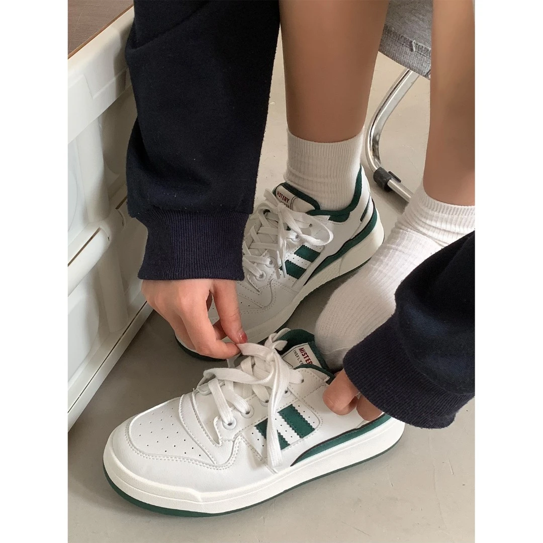 百搭ins板鞋女2023新款ulzzang休闲鞋小白鞋