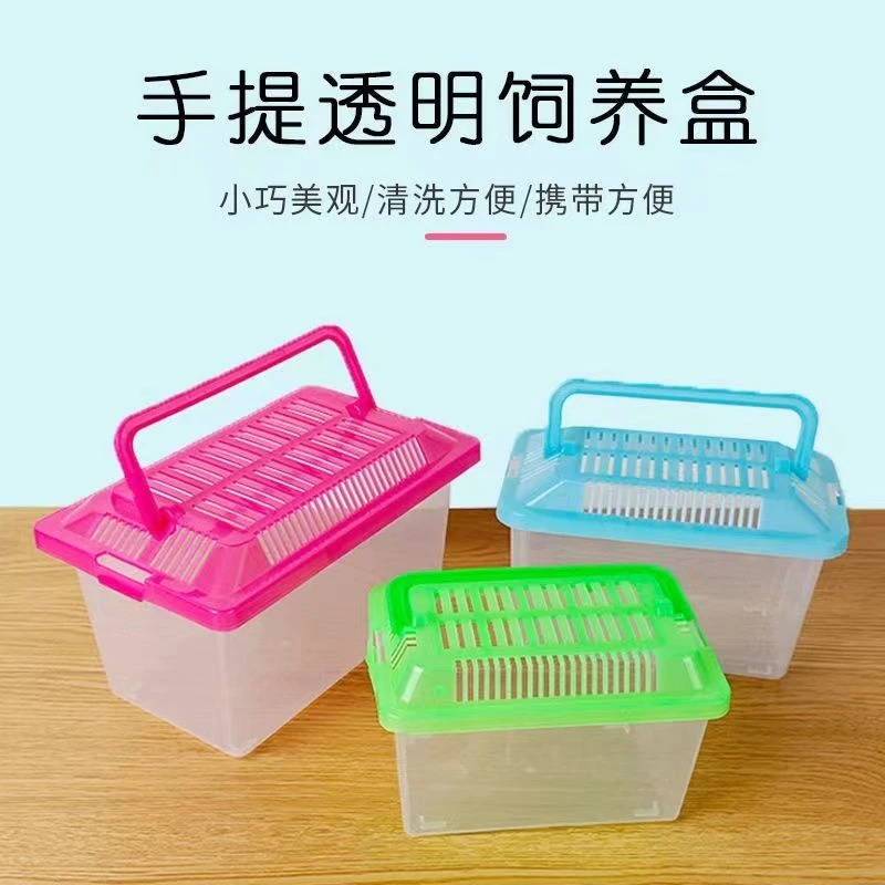 正常发货仓鼠运输乌龟盒饲养外带笼快递塑料盒子防压防摔一件包邮