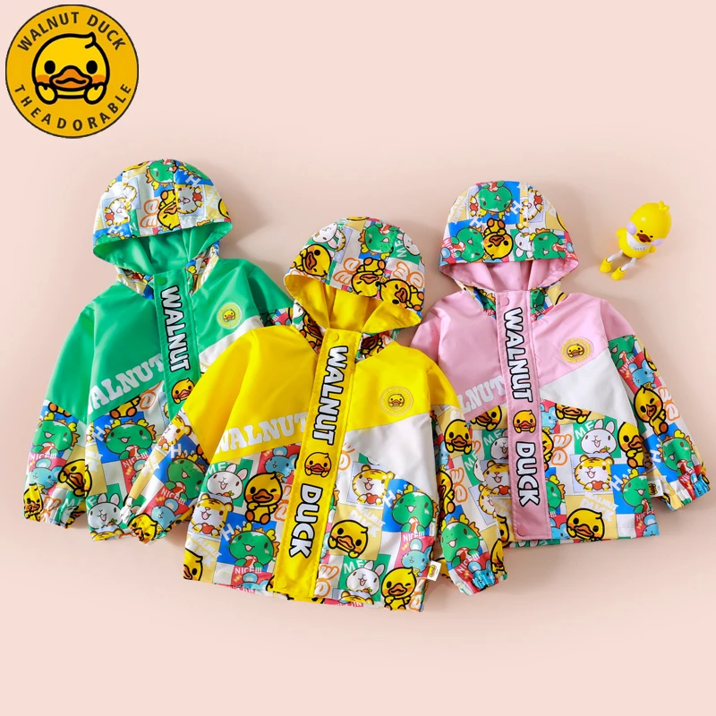 【童品专属】小黄鸭儿童春季新款时尚休闲洋气外套CKA193