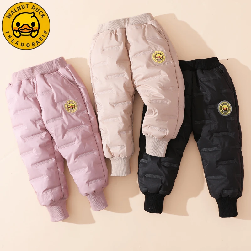小黄鸭儿童冬季新款加厚休闲棉裤FK957-CCN
